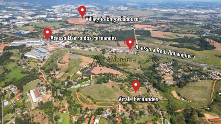 Terreno à Venda, 384 m² em Bairro Dos Fernandes - Jundiaí