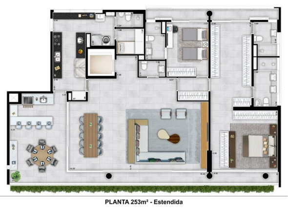 Imagem Apartamento com 3 Quartos à Venda, 252 m² em Cidade Jardim - São Paulo Imagem Apartamento com 3 Quartos à Venda, 252 m² em Cidade Jardim - São Paulo