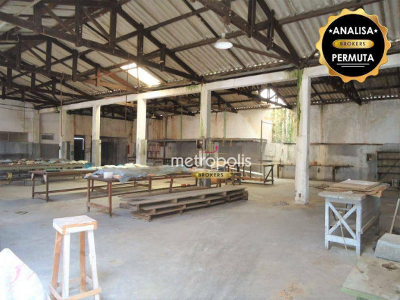Galpão à Venda, 1.450 m² em Santa Maria - São Caetano Do Sul