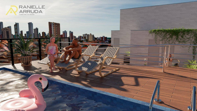 Apartamento com 1 Quarto à Venda, 44 m² em Jardim Oceania - João Pessoa