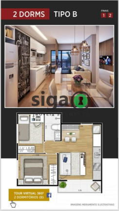Imagem Apartamento com 2 Quartos à Venda, 38 m² em Cidade Jardim - São Paulo Imagem Apartamento com 2 Quartos à Venda, 38 m² em Cidade Jardim - São Paulo