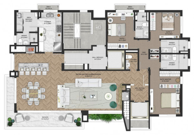 Imagem Apartamento com 3 Quartos à Venda, 184 m² em Rio Branco - Porto Alegre