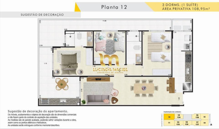Imagem Apartamento com 2 Quartos à Venda, 71 m² em Jardim Caiahu - Mongaguá