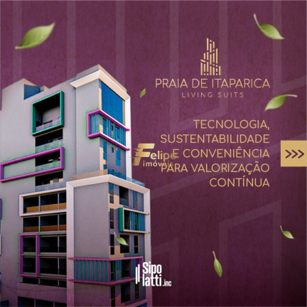 Imagem Imóvel com 1 Quarto à Venda, 23 m² em Praia De Itaparica - Vila Velha