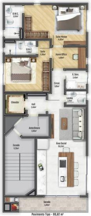 Imagem Apartamento com 4 Quartos à Venda, 181 m² em Praia Brava De Itajaí - Itajaí
