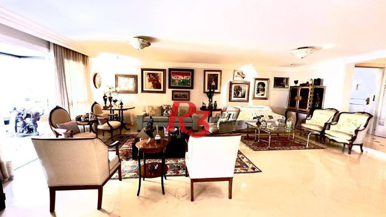 Apartamento com 4 Quartos à Venda, 298 m² em Boqueirão - Santos