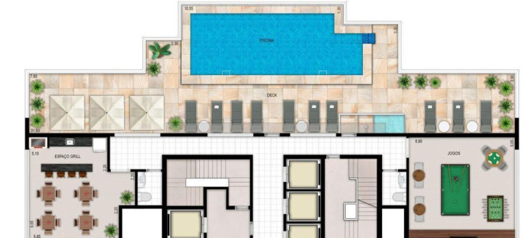 Imagem Apartamento com 3 Quartos à Venda, 125 m² em Aparecida - Santos Imagem Apartamento com 3 Quartos à Venda, 125 m² em Aparecida - Santos