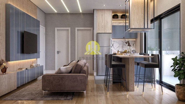 Imagem Apartamento com 1 Quarto à Venda, 44 m² em Cidade Industrial - Curitiba