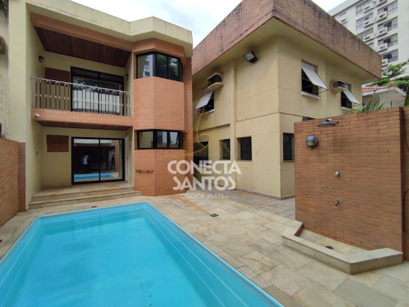 Casa com 2 Quartos para Alugar, 480 m² em Gonzaga - Santos