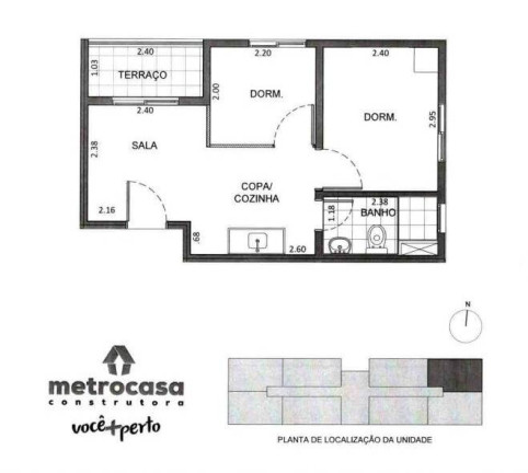 Imagem Apartamento com 2 Quartos à Venda, 32 m² em Ipiranga - São Paulo