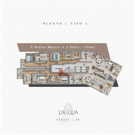 Imagem Apartamento com 4 Quartos à Venda, 158 m² em Centro - Itajaí