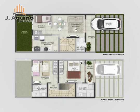 Imagem Casa com 2 Quartos à Venda, em Coité - Eusébio Imagem Casa com 2 Quartos à Venda, em Coité - Eusébio