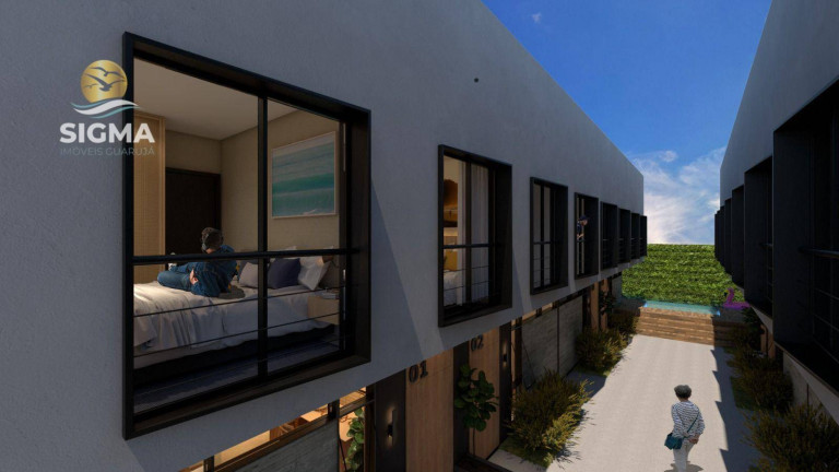 Imagem Sobrado com 3 Quartos à Venda, 100 m² em Tombo - Guarujá