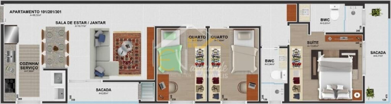 Imagem Cobertura com 3 Quartos à Venda, 176 m² em Centro - Pinhais Imagem Cobertura com 3 Quartos à Venda, 176 m² em Centro - Pinhais