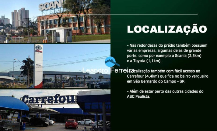 Imagem Imóvel Comercial à Venda, 1.725 m² em Planalto - São Bernardo Do Campo Imagem Imóvel Comercial à Venda, 1.725 m² em Planalto - São Bernardo Do Campo