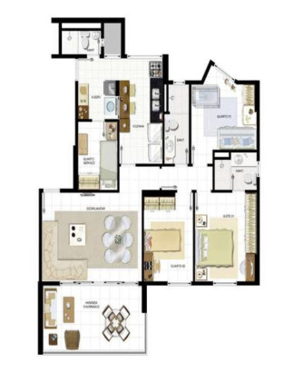 Imagem Apartamento com 3 Quartos à Venda, 103 m² em Federação - Salvador