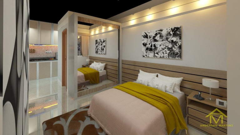 Imagem Apartamento com 1 Quarto à Venda, 35 m² em Praia De Itaparica - Vila Velha