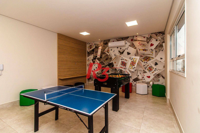 Imagem Apartamento com 1 Quarto para Alugar, 52 m² em Aparecida - Santos