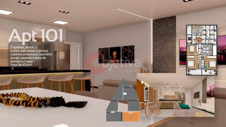 Imagem Apartamento com 1 Quarto à Venda, 62 m² em Centro - São Pedro Da Aldeia Imagem Apartamento com 1 Quarto à Venda, 62 m² em Centro - São Pedro Da Aldeia