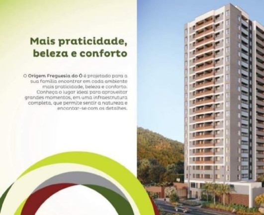 Imagem Apartamento com 2 Quartos à Venda, 57 m² em Freguesia Do ó - São Paulo