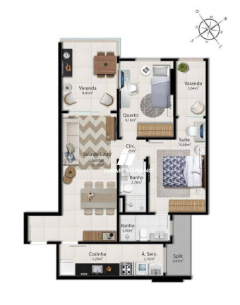 Imagem Apartamento com 2 Quartos à Venda, 76 m² em Praia Da Costa - Vila Velha Imagem Apartamento com 2 Quartos à Venda, 76 m² em Praia Da Costa - Vila Velha