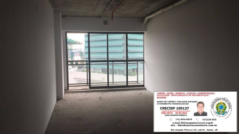 Imagem Sala Comercial à Venda, 42 m² em Valongo - Santos Imagem Sala Comercial à Venda, 42 m² em Valongo - Santos