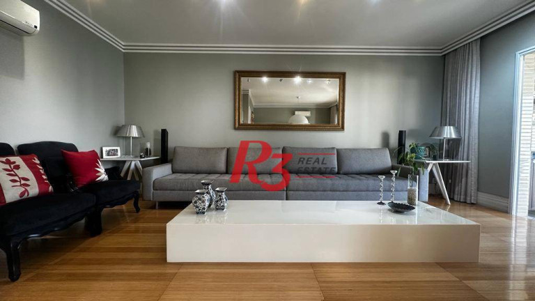 Apartamento com 3 Quartos à Venda, 181 m² em Gonzaga - Santos