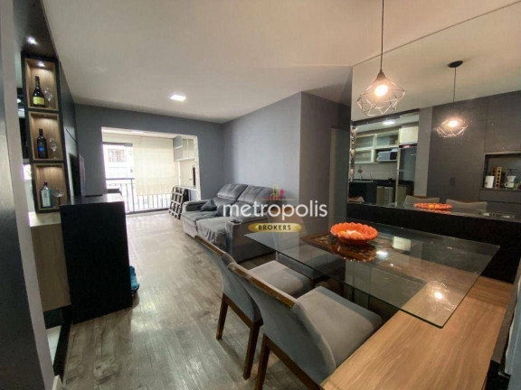 Apartamento com 3 Quartos à Venda, 70 m² em Jardim - Santo André
