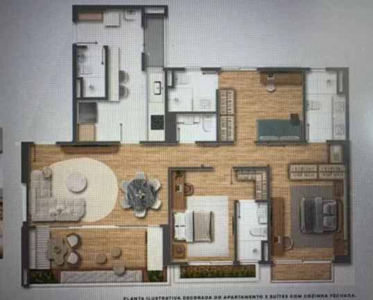 Imagem Apartamento com 3 Quartos à Venda, 115 m² em Vitória - Salvador