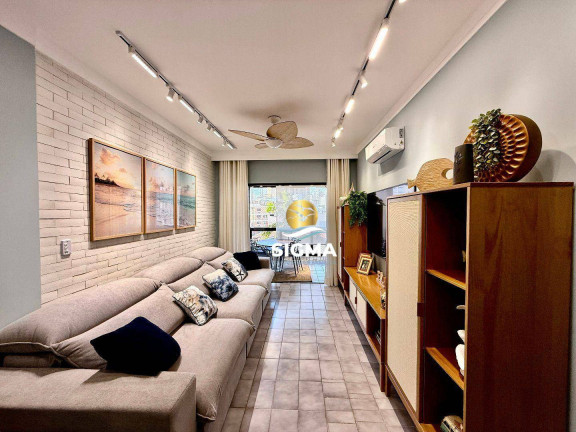 Imagem Apartamento com 2 Quartos à Venda, 88 m² em Jardim Astúrias - Guarujá