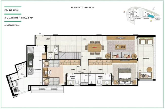 Imagem Imóvel com 3 Quartos à Venda, 169 m² em Laranjeiras - Rio De Janeiro