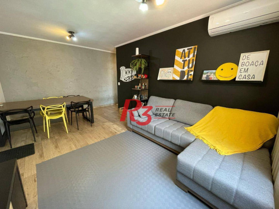 Imagem Apartamento com 2 Quartos à Venda, 100 m² em Gonzaga - Santos