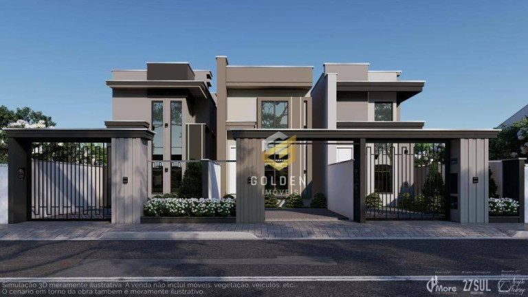 Imagem Casa com 2 Quartos à Venda, 68 m² em Joaia Loteamento Flora E Flora - Tijucas