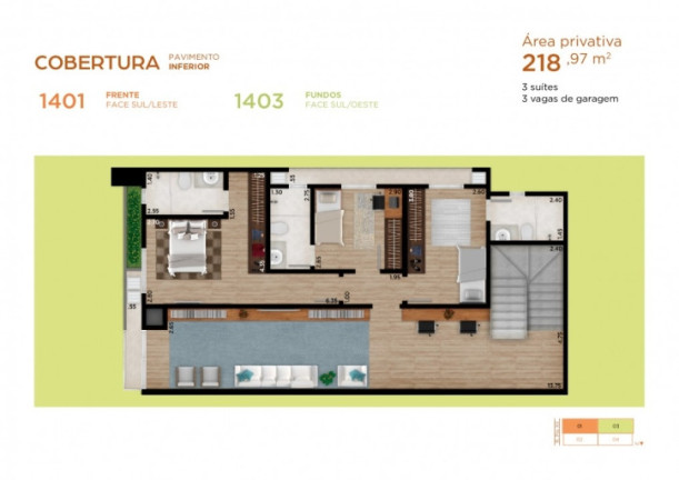 Imagem Apartamento com 3 Quartos à Venda, 112 m² em Centro - Cascavel Imagem Apartamento com 3 Quartos à Venda, 112 m² em Centro - Cascavel
