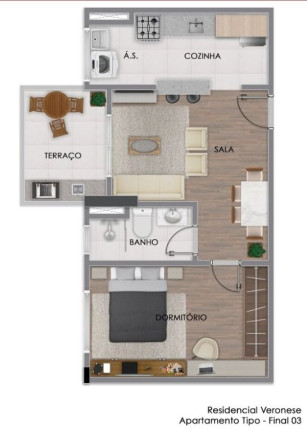Imagem Apartamento com 2 Quartos à Venda, 58 m² em Aviação - Praia Grande Imagem Apartamento com 2 Quartos à Venda, 58 m² em Aviação - Praia Grande