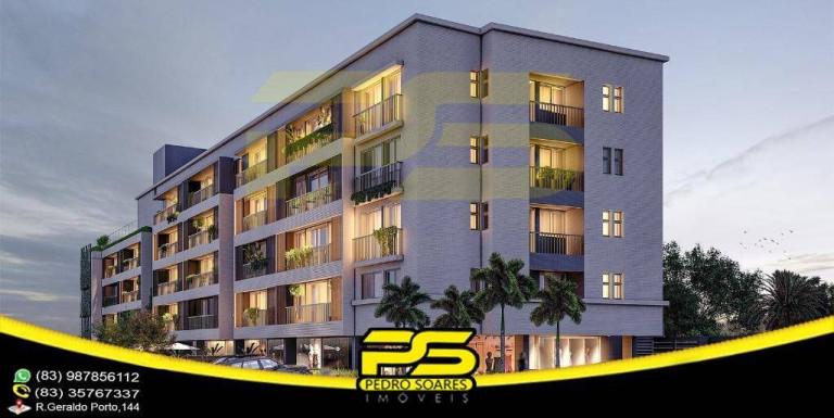 Imagem Apartamento com 2 Quartos à Venda, 51 m² em Jardim Oceania - João Pessoa Imagem Apartamento com 2 Quartos à Venda, 51 m² em Jardim Oceania - João Pessoa