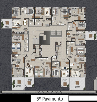 Imagem Apartamento com 1 Quarto à Venda, 59 m² em Zona Nova - Capão Da Canoa Imagem Apartamento com 1 Quarto à Venda, 59 m² em Zona Nova - Capão Da Canoa