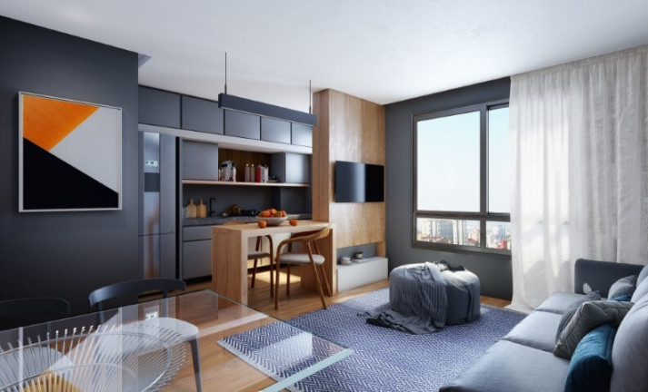 Imagem Apartamento com 1 Quarto à Venda, 38 m² em Santana - Porto Alegre