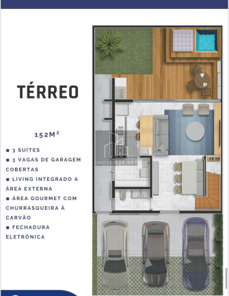 Imagem Casa de Condomínio com 3 Quartos à Venda, 152 m² em Residencial Onze (alphaville) - Santana De Parnaíba Imagem Casa de Condomínio com 3 Quartos à Venda, 152 m² em Residencial Onze (alphaville) - Santana De Parnaíba
