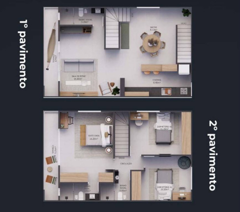 Imagem Sobrado com 3 Quartos à Venda, 124 m² em Caiçara - Praia Grande