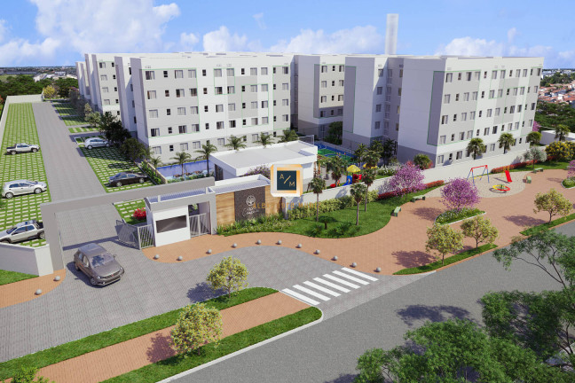 Apartamento com 2 Quartos à Venda, 42 m² em Cigana - Caucaia