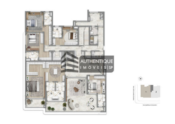 Imagem Apartamento com 4 Quartos à Venda, 341 m² em Campo Belo - São Paulo