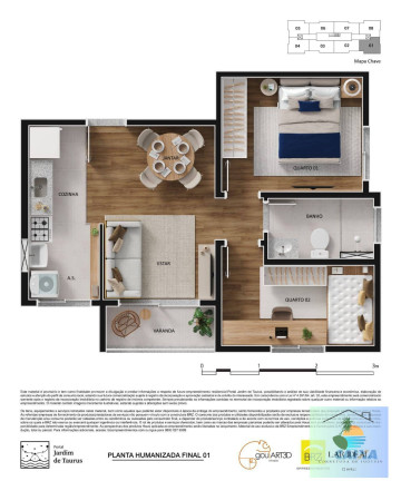 Imagem Apartamento com 2 Quartos à Venda,  em Portal Das Flores - São Pedro Da Aldeia