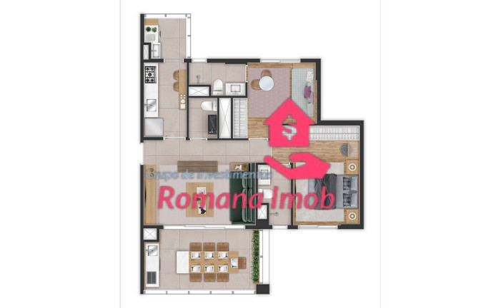 Imagem Apartamento com 2 Quartos à Venda, 73 m² em Brooklin Paulista - São Paulo Imagem Apartamento com 2 Quartos à Venda, 73 m² em Brooklin Paulista - São Paulo