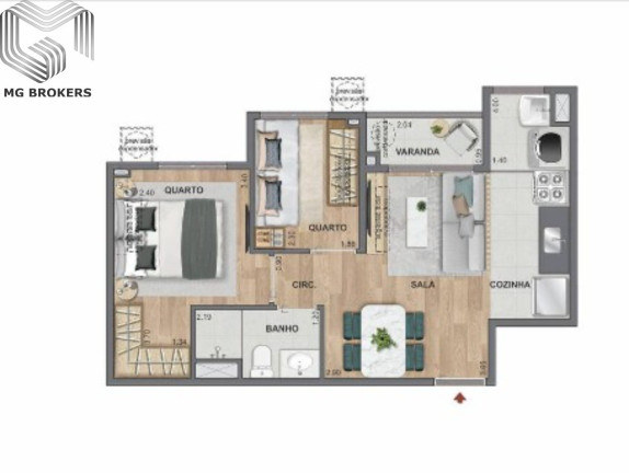 Imagem Imóvel com 2 Quartos à Venda, 39 m² em Curicica - Rio De Janeiro Imagem Imóvel com 2 Quartos à Venda, 39 m² em Curicica - Rio De Janeiro