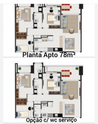 Imagem Apartamento com 3 Quartos à Venda, 78 m² em Parquelândia - Fortaleza