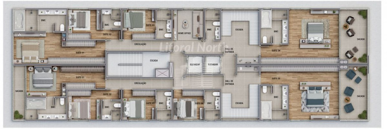 Imagem Apartamento com 3 Quartos à Venda, 172 m² em Praia Brava - Itajaí Imagem Apartamento com 3 Quartos à Venda, 172 m² em Praia Brava - Itajaí