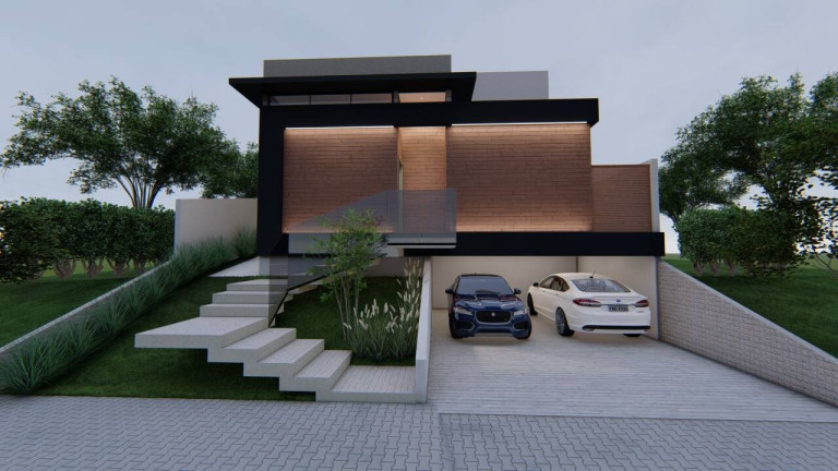 Casa com 3 Quartos à Venda, 307 m² em Loteamento Residencial Fazenda Casa Grande - Taubaté
