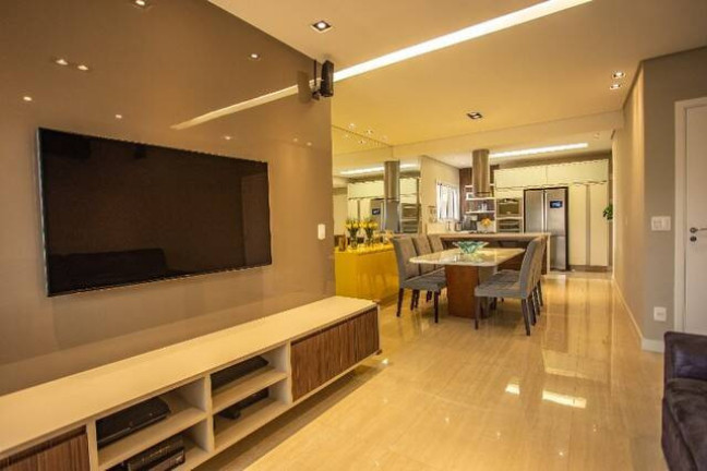 Imagem Apartamento com 3 Quartos à Venda, 96 m² em Vila Valparaíso - Santo André