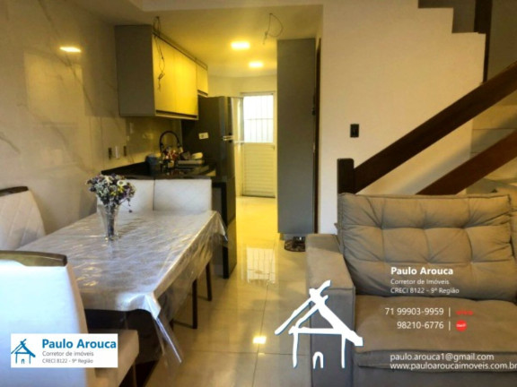 Imagem Casa de Vila com 2 Quartos à Venda, 131 m² em Stella Maris - Salvador Imagem Casa de Vila com 2 Quartos à Venda, 131 m² em Stella Maris - Salvador